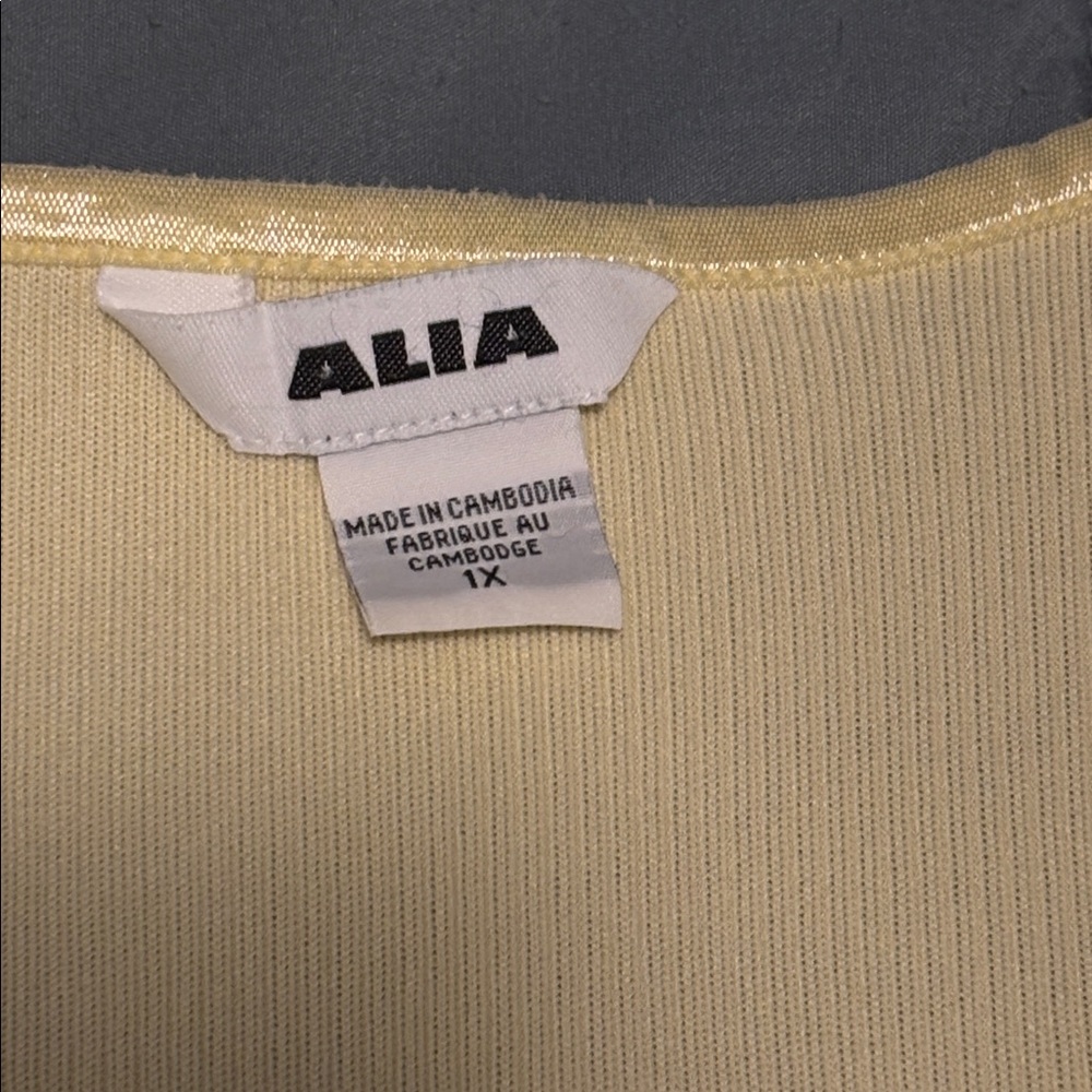 Sleeveless Alia Ribbed Top, size 1X - Picture 2 of 5